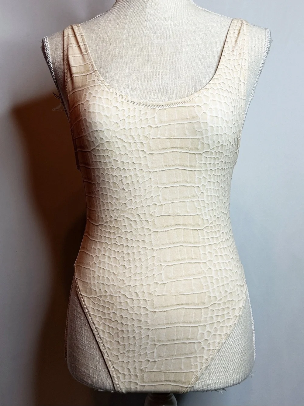 NWT Skims Signature Swim Scoop Neck One Piece Bikini
